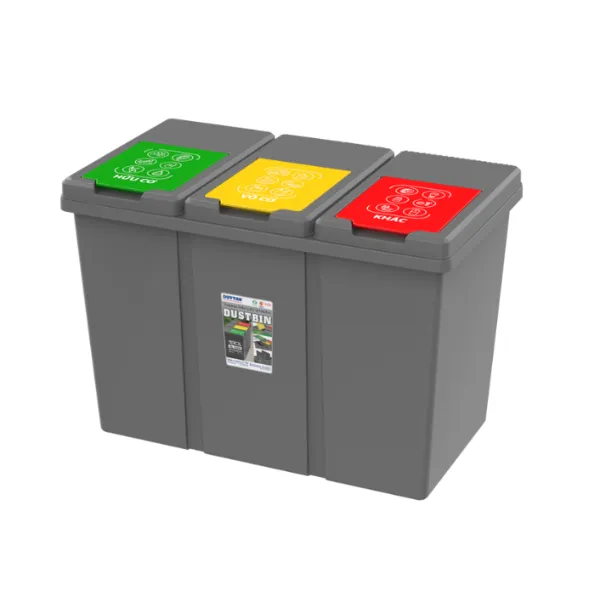 Trash lid flip Set 3 DUYTAN