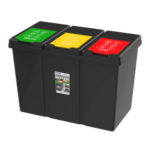 Trash lid flip Set 3 DUYTAN