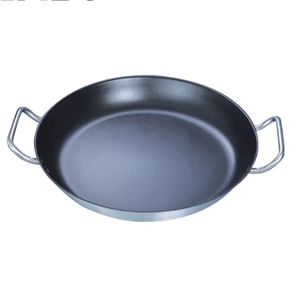 Non-stick stainless steel pan
