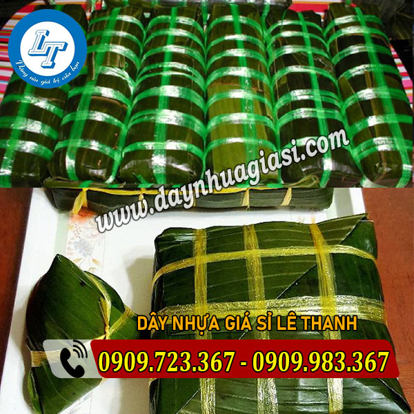 MUA SỈ DÂY NILON NHIỀU MÀU DÙNG CỘT BÁNH TẾT dây nilon cột bánh tết