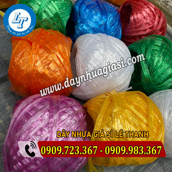 MUA SỈ DÂY NILON NHIỀU MÀU DÙNG CỘT BÁNH TẾT dây nilon nem