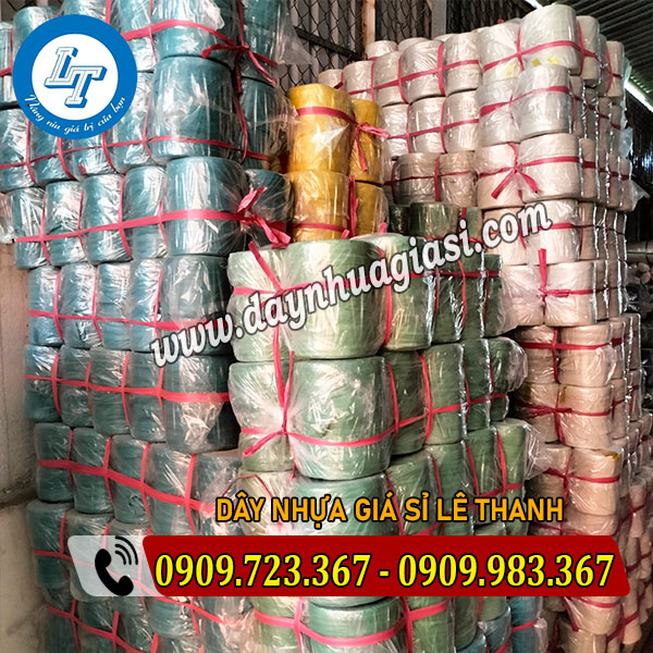 MUA SỈ DÂY NILON NHIỀU MÀU DÙNG CỘT BÁNH TẾT dây nilon