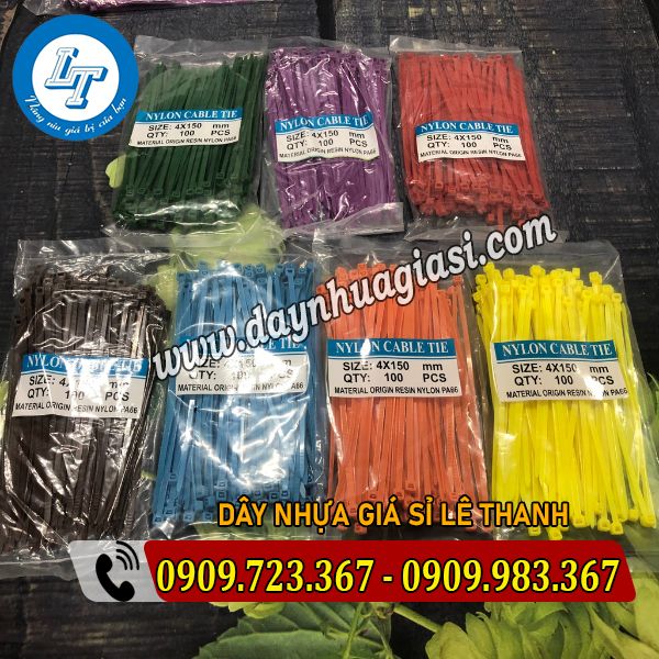 NHÀ CUNG CẤP DÂY RÚT NHỰA GIÁ SỈ, GIÁ RẺ TẠI TPHCM dây rút nhựa giá rẻ