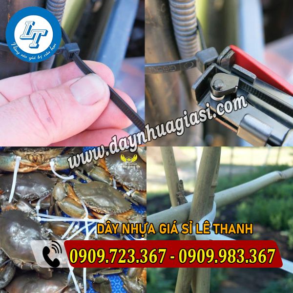 NHÀ CUNG CẤP DÂY RÚT NHỰA GIÁ SỈ, GIÁ RẺ TẠI TPHCM ứng dụng dây rút nhựa