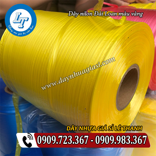 dây nilon đài loan màu vàng nổi bật dây nilon đài loan màu vàng nổi bật