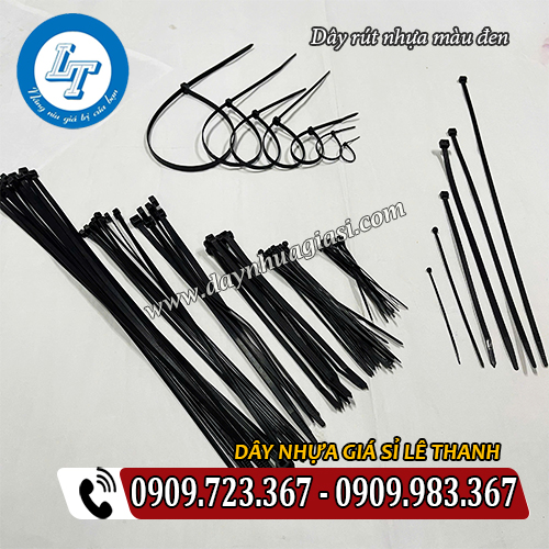 dây rút nhựa màu đen đa dạng kích thước dây rút nhựa màu đen đa dạng kích thước