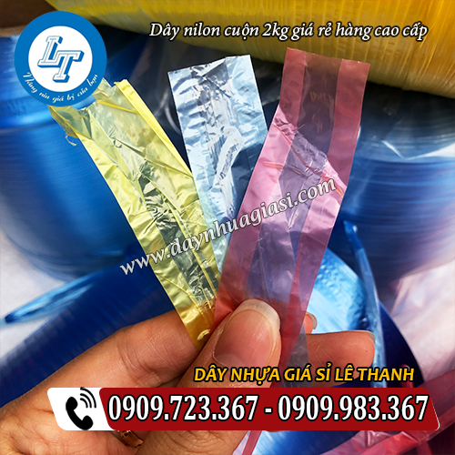 bề mặt sợi dây nilon cuộn 2kg bóng đẹp bề mặt sợi dây nilon cuộn 2kg bóng đẹp