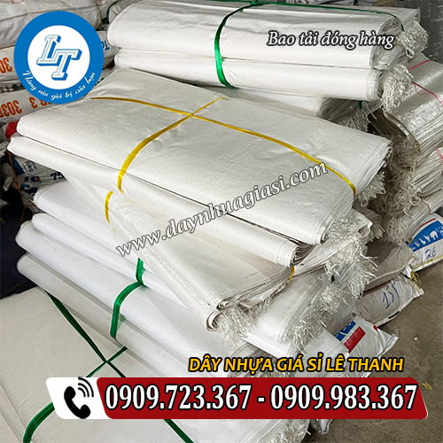 bao tải trắng thích hợp đựng hàng hóa sạch bao tải trắng thích hợp đựng hàng hóa sạch