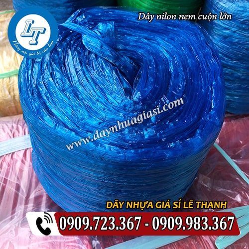 dây nilon nem cuộn lớn lõi rỗng dây nilon nem cuộn lớn lõi rỗng