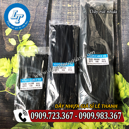 dây rút nhựa nhiều kích thước dây rút nhựa nhiều kích thước