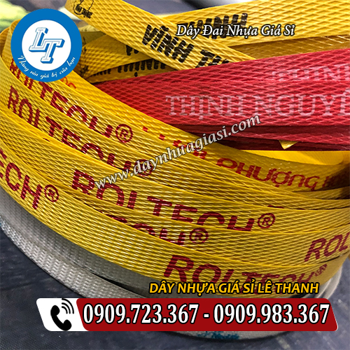 dây đai nhựa in logo giá sỉ rẻ dây đai nhựa in logo giá sỉ rẻ