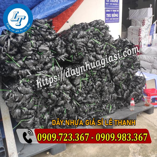 MUA DÂY NILON KẼM MỀM 1 KIỆN 10KG GIÁ RẺ TẠI HCM dây nilon kẽm mềm đen