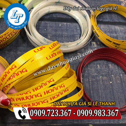 chuyên sỉ dây đai nhựa in logo giá rẻ nhất tphcm chuyên sỉ dây đai nhựa in logo giá rẻ nhất tphcm