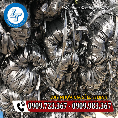 bán dây nilon đen bóng giá rẻ bó 25kg bán dây nilon đen bóng giá rẻ bó 25kg