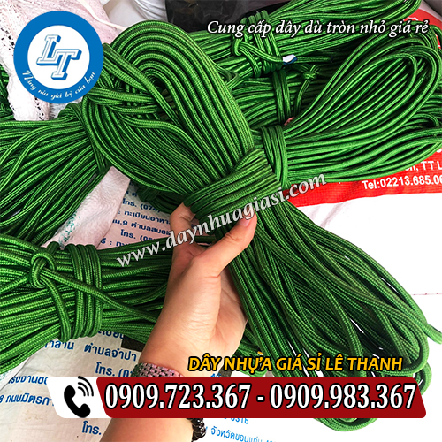 bán sỉ dây dù tròn nhỏ giá rẻ màu xanh bán sỉ dây dù tròn nhỏ giá rẻ màu xanh