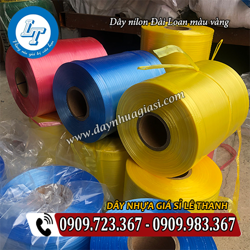 bán sỉ dây nilon đài loan màu vàng giá rẻ uy tín bán sỉ dây nilon đài loan màu vàng giá rẻ uy tín