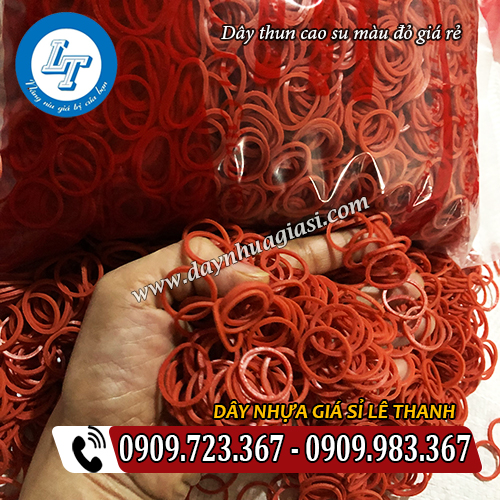 bán sỉ dây thun màu đỏ giá rẻ tận xưởng sản xuất bán sỉ dây thun màu đỏ giá rẻ tận xưởng sản xuất