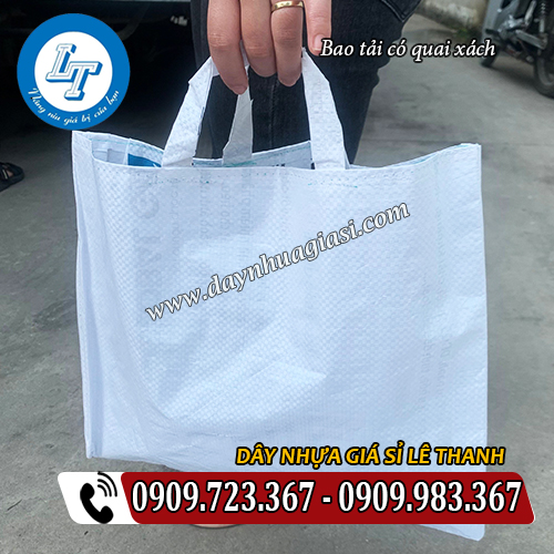 bao tải có quai xách cầm tay chắc chắn bao tải có quai xách cầm tay chắc chắn