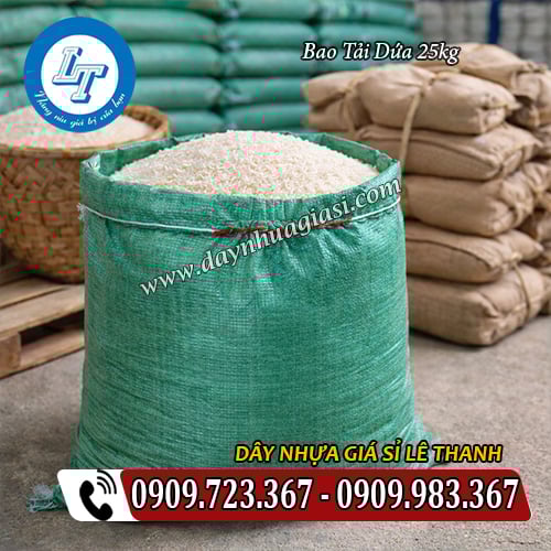 bao tải dứa 25kg đựng gạo bao tải dứa 25kg đựng gạo