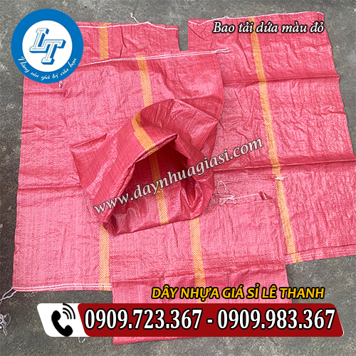 bao tải dứa màu đỏ chất lượng tại xưởng lê thanh bao tải dứa màu đỏ chất lượng tại xưởng lê thanh