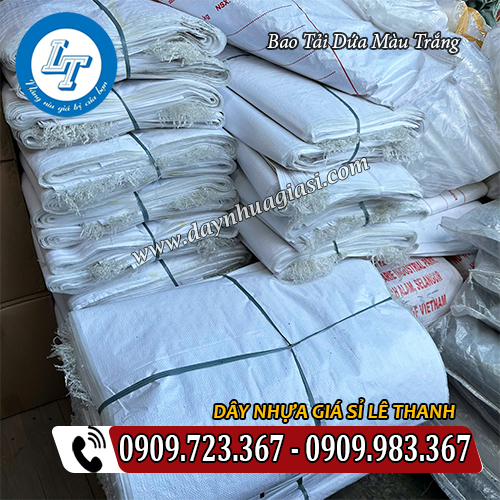 bao tải dứa màu trắng giá sỉ rẻ sẵn số lượng lớn bao tải dứa màu trắng giá sỉ rẻ sẵn số lượng lớn