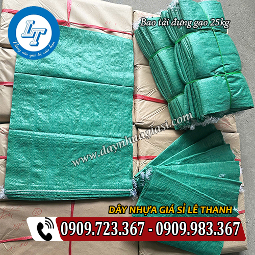 bao tải đựng gạo 25kg đóng kiện 10 cái bao tải đựng gạo 25kg đóng kiện 10 cái