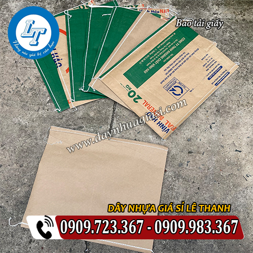 bao tải giấy kraft in logo theo yêu cầu bao tải giấy kraft in logo theo yêu cầu