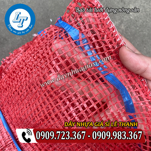 bao tải lưới đưng nông sản cấu tạo lỗ thoáng khí bao tải lưới đưng nông sản cấu tạo lỗ thoáng khí