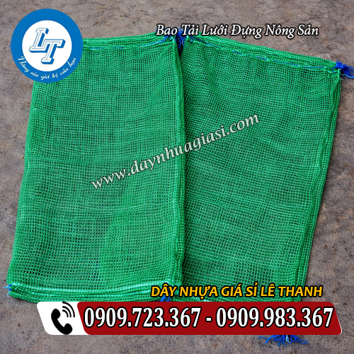 bao tải lưới đựng nông sản thiết kế ô lưới thoáng khí bao tải lưới đựng nông sản thiết kế ô lưới thoáng khí
