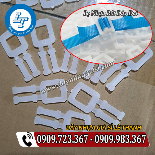 bọ nhựa siết dây đai giữ kiện hàng chắc chắn bọ nhựa siết dây đai giữ kiện hàng chắc chắn
