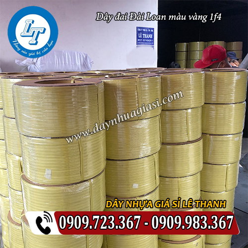 chuyên bán dây đai nhựa đài loan màu vàng 1f4 giá rẻ nhất chuyên bán dây đai nhựa đài loan màu vàng 1f4 giá rẻ nhất