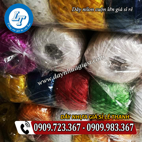 chuyên bán dây nilon cuộn lớn giá sỉ rẻ đủ màu chuyên bán dây nilon cuộn lớn giá sỉ rẻ đủ màu