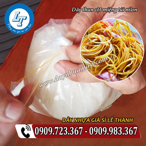 chuyên cung cấp dây thun cột miệng túi nilon giá rẻ chuyên cung cấp dây thun cột miệng túi nilon giá rẻ