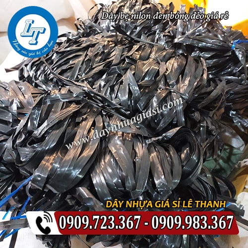 dây bẹ nilon đen bóng giá rẻ tận xưởng dây bẹ nilon đen bóng giá rẻ tận xưởng
