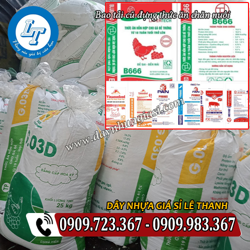 cung cấp bao tải cũ đựng thức ăn chăn nuôi cung cấp bao tải cũ đựng thức ăn chăn nuôi