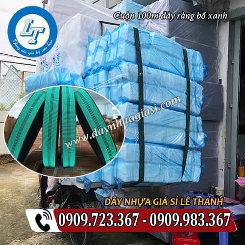 cung cấp cuộn 100m dây ràng bố xanh giá rẻ cột hàng cung cấp cuộn 100m dây ràng bố xanh giá rẻ cột hàng