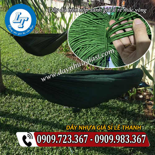 cung cấp dây dù tròn xốp xanh giá sỉ rẻ mắc võng cung cấp dây dù tròn xốp xanh giá sỉ rẻ mắc võng