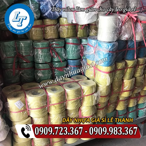 cung cấp dây nilon làm giàn cho cây leo giá rẻ cung cấp dây nilon làm giàn cho cây leo giá rẻ