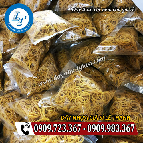 cung cấp dây thun cột nem chả giá rẻ cho cơ sở sản xuất cung cấp dây thun cột nem chả giá rẻ cho cơ sở sản xuất
