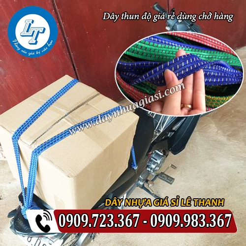 cung cấp dây thun độ giá rẻ chở hàng xe máy cung cấp dây thun độ giá rẻ chở hàng xe máy
