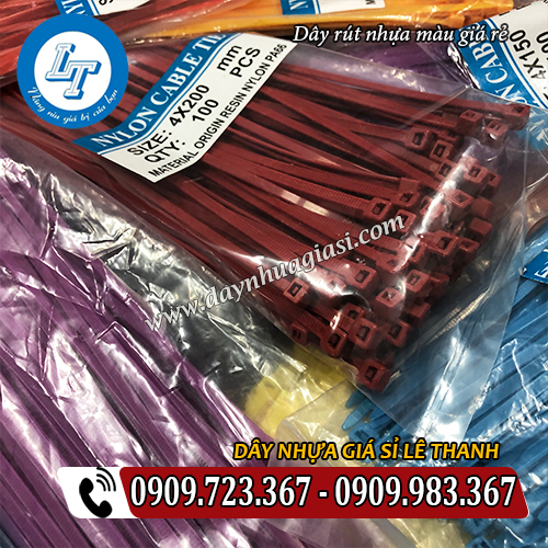 cung cấp sỉ dây rút nhựa đủ màu giá rẻ cung cấp sỉ dây rút nhựa đủ màu giá rẻ