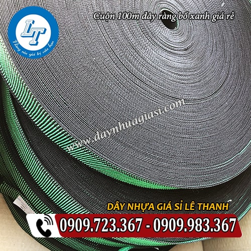 cuộn 100m dây ràng bố xanh giá rẻ sử dụng nhiều lần cuộn 100m dây ràng bố xanh giá rẻ sử dụng nhiều lần
