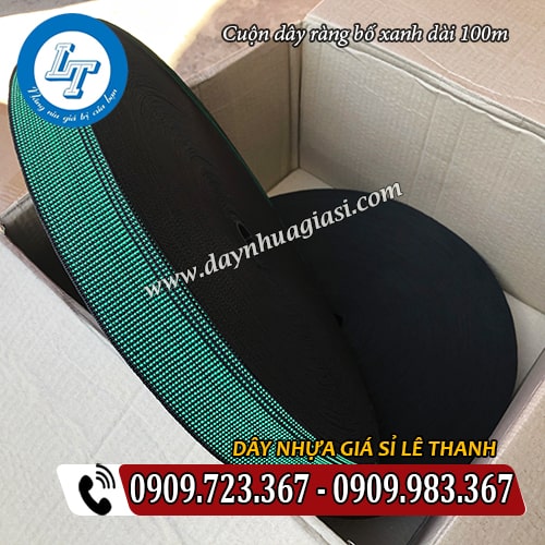 cuộn dây ràng bố xanh dài 100m cuộn dây ràng bố xanh dài 100m