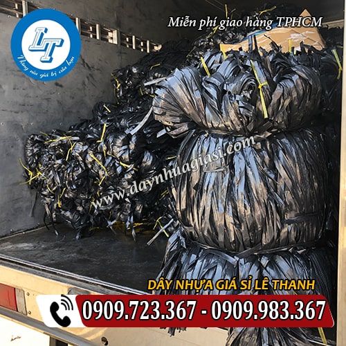 dây bẹ nilon đen bóng giá rẻ giao hàng nhanh dây bẹ nilon đen bóng giá rẻ giao hàng nhanh