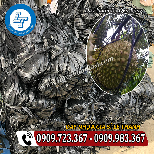 dây bẹ nilon đen bóng neo cột trái sầu riêng dây bẹ nilon đen bóng neo cột trái sầu riêng