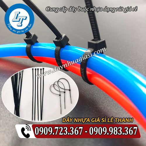 dây buộc nhựa dạng rút giá rẻ buộc dây điện dây buộc nhựa dạng rút giá rẻ buộc dây điện