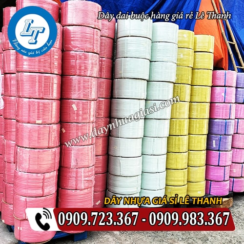 dây đai buộc hàng giá rẻ lê thanh nhiều màu đẹp dây đai buộc hàng giá rẻ lê thanh nhiều màu đẹp