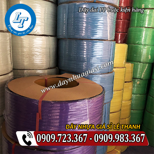 dây đai buộc kiện hàng giá rẻ nhựa pp đủ màu dây đai buộc kiện hàng giá rẻ nhựa pp đủ màu