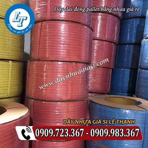 dây đai đóng pallet bằng nhựa giá rẻ tiết kiệm dây đai đóng pallet bằng nhựa giá rẻ tiết kiệm