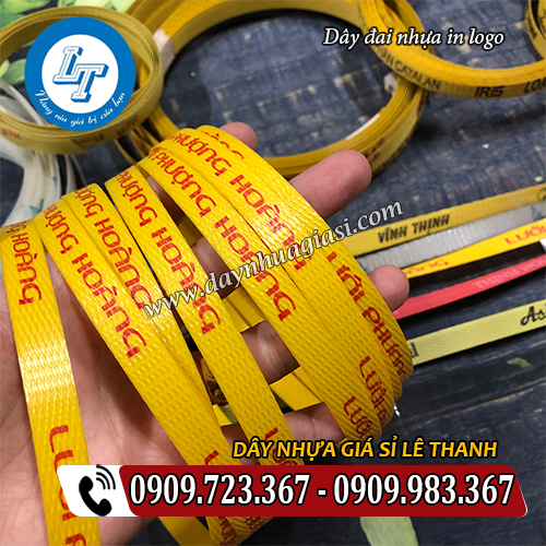 dây đai in logo quảng bá thương hiệu cửa hàng dây đai in logo quảng bá thương hiệu cửa hàng